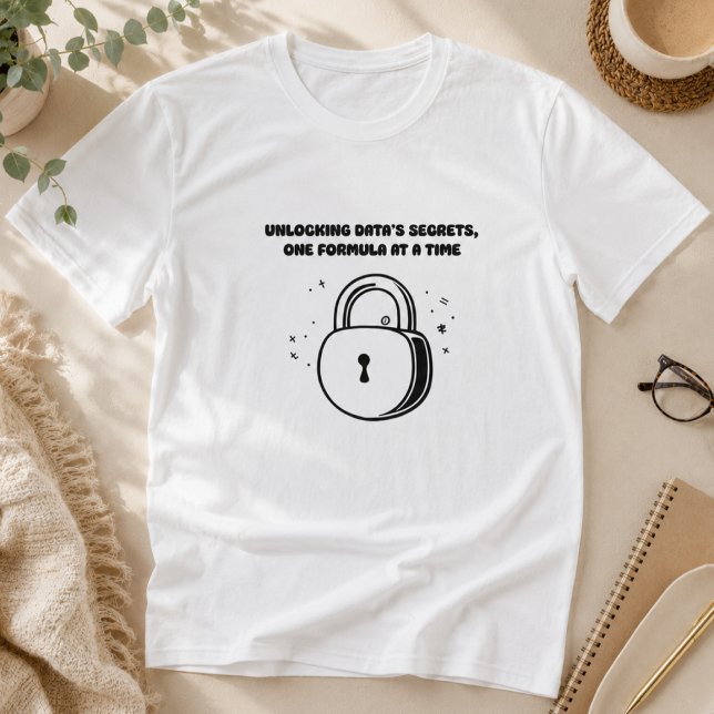 Låsa Upp Datahemligheter Formel Analytics Trollkar T Shirt (Skapare uppladdad)