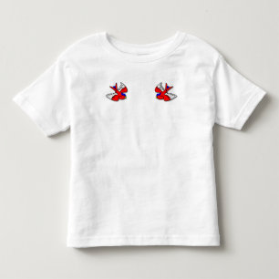 Låsa upp din skjorta för dottertatueringsvalan t-shirt