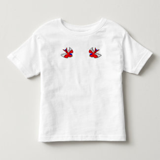 Låsa upp din skjorta för dottertatueringsvalan t-shirt