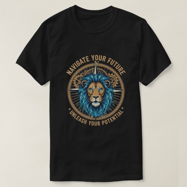 låsa upp din verkliga potential och omvandla t shirt (Design framsida)