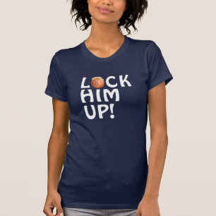 "Låsa upp honom!", Med fett ansikte för trumf Tee Shirt