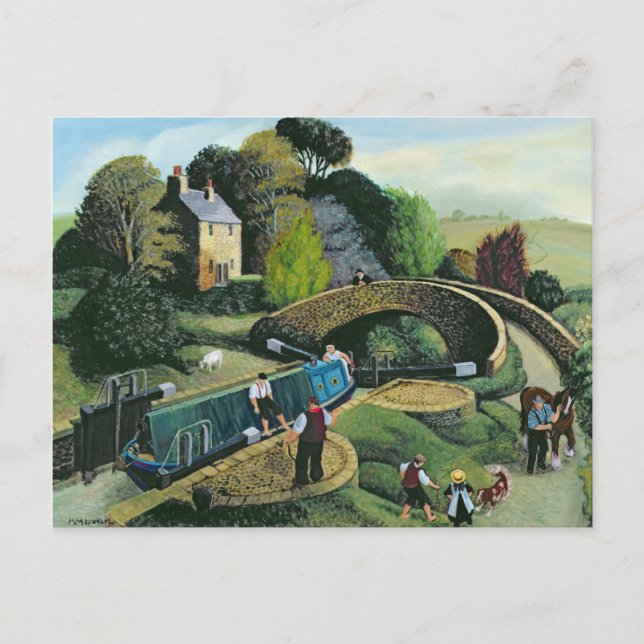 Låsa ut vykort (Framsida)