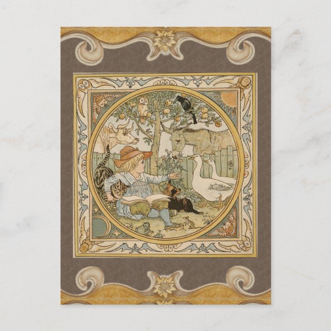 Läsa vykort för Roligt (Framsida)