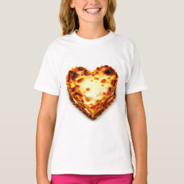 Lasagna Heart T Shirt