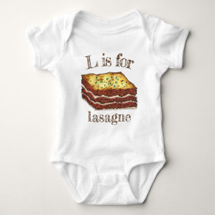 Lasagna Lasagna Italienska koagningsmaten T Shirt