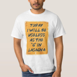 Lasagna T Shirt