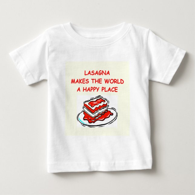 lasagna tee shirt (Framsida)