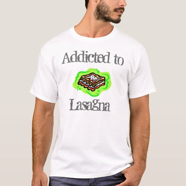 Lasagna Tee Shirt (Framsida)
