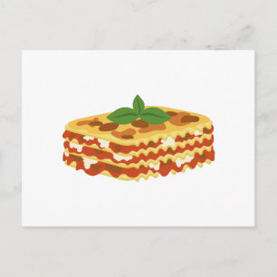 Lasagna Vykort