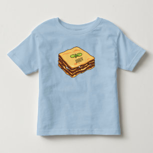 Lasagnas tecknad illustration t shirt