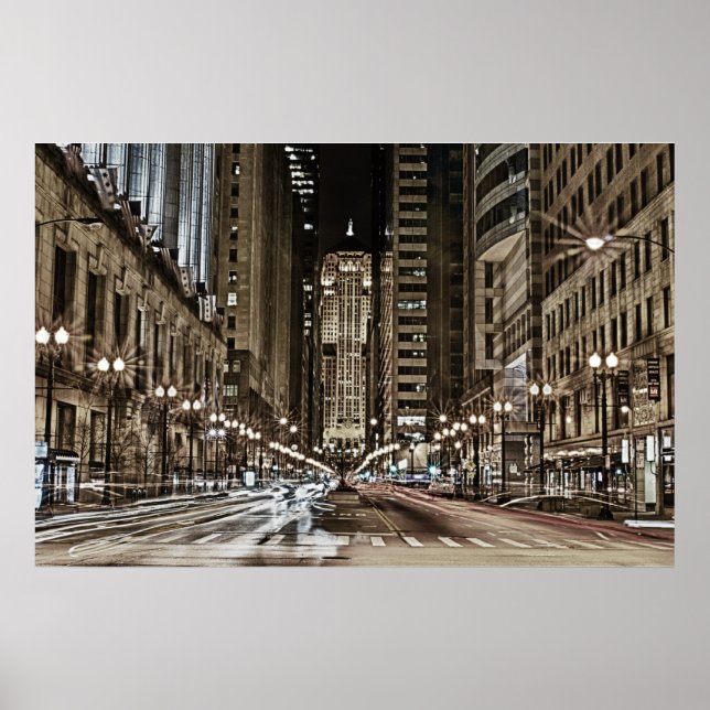 LaSalle St I Poster (Framsidan)