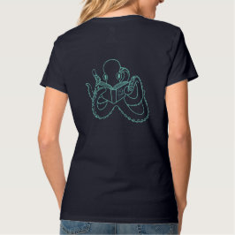 Läsande bläckfisk T-Shirt