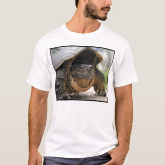 Låsande fast sköldpadda tee