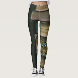 Läsande väggdekor leggings