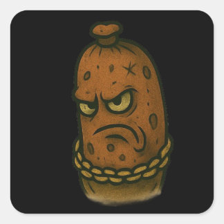 Lasanghetti's Dripwurst Fyrkantigt Klistermärke