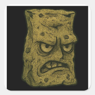 Lasanghetti's Funkbert Fyrkantigt Klistermärke