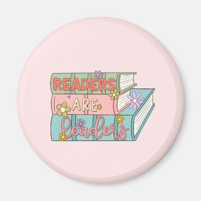 Läsare är ledare magnet (Framsidan)