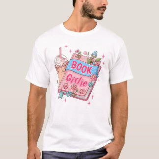 Läsare för Bok Flickaktigt-kaffe Mugg Läsare för Ä T Shirt