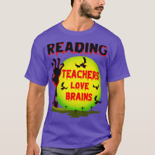 Läsare Kärlek Brains T Shirt