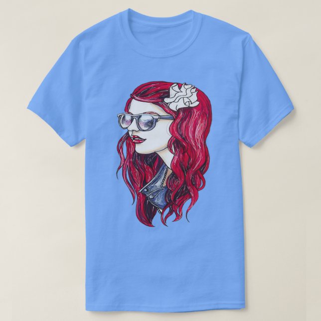 Läsare T Shirt (Design framsida)