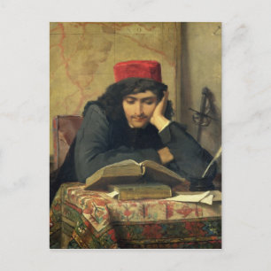 Läsaren, 1856 vykort