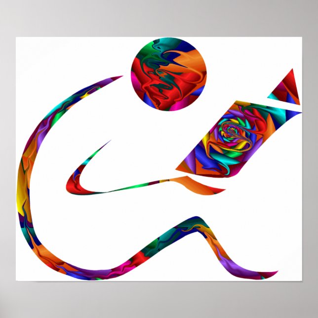 Läsaren - Fantasy Print Poster (Framsidan)