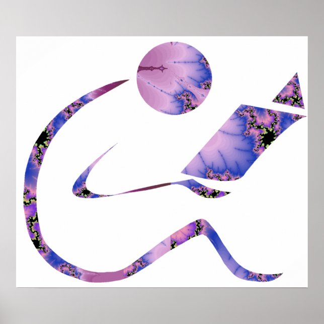 Läsaren - Rama-utskrift Poster (Framsidan)