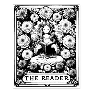 Läsarens Tarot Card Fairy Stämpel