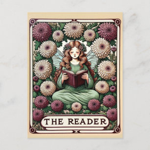 Läsarens Tarot Card Fairy Vykort