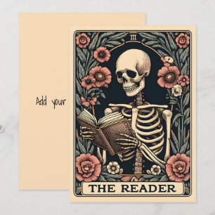Läsarens Tarot Card Julkort