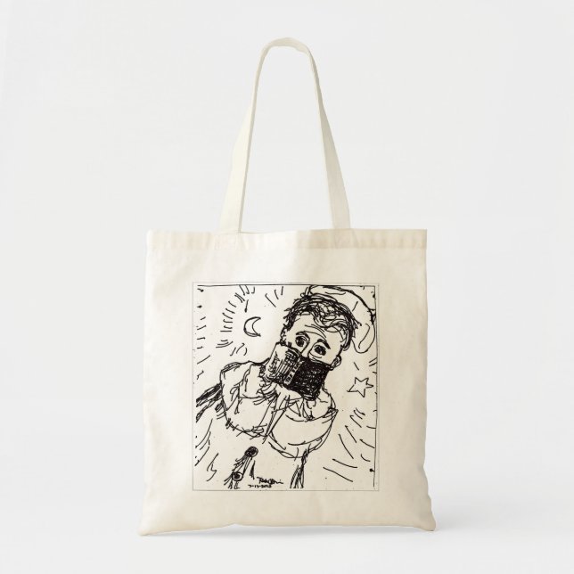 Läsarens Tote Bag Tygkasse (Framsidan)