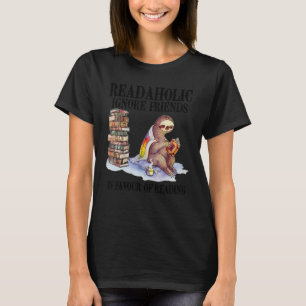 Läsasholländare ignorerar vänner för att läsa slo t shirt