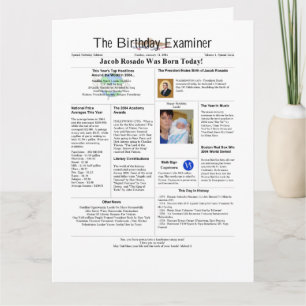 Läsbeskrivning - endast mappat gratulationskort kort