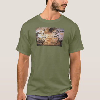 Lascaux Aurochs, Horse, Hjort T-Shirt