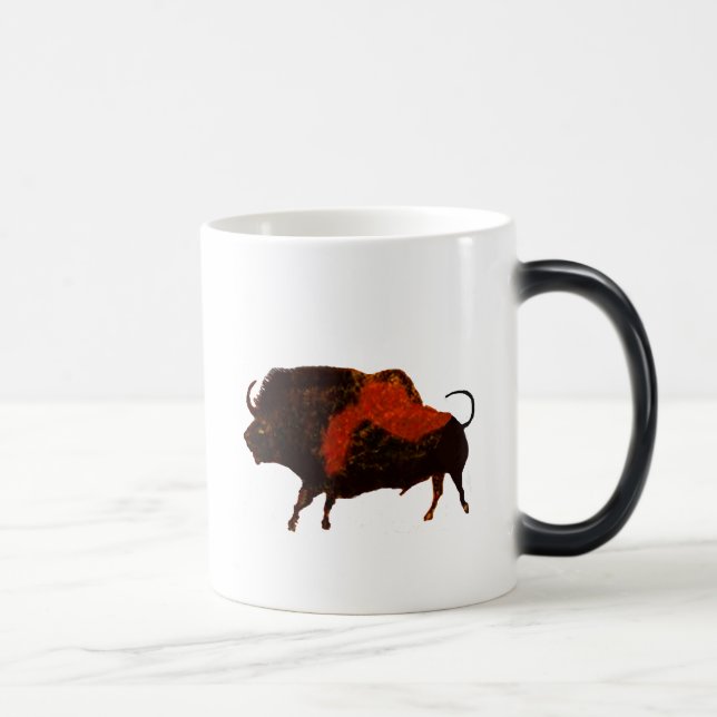 Lascaux Bison Magisk Mugg (Höger)