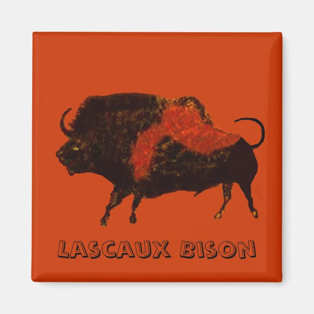 Lascaux Bison Magnet (Framsidan)