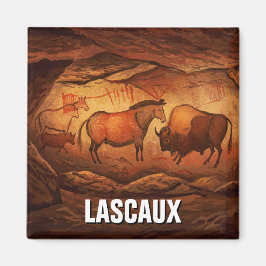 Lascaux Cave Dordogne Frankrike Travel Magnet