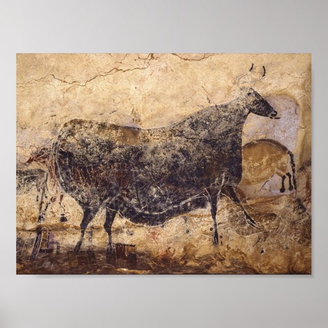 Lascaux Cave-målning Poster (Framsidan)
