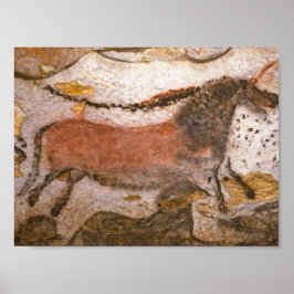 Lascaux Cave-målning Poster