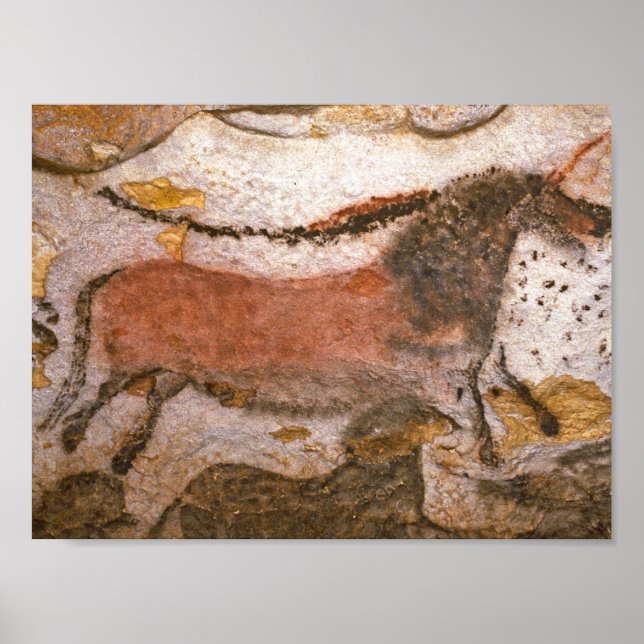 Lascaux Cave-målning Poster (Framsidan)
