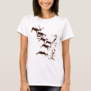 Lascaux grottakonst tee shirt