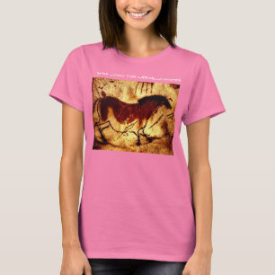 Lascaux häst tee shirt