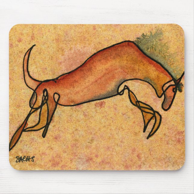 Lascaux hästmousepad musmatta (Framsidan)