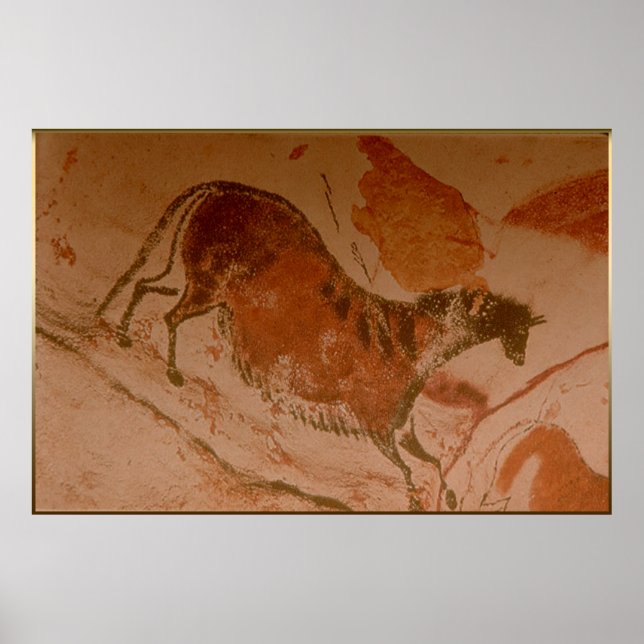 Lascaux Horse 2 Poster (Framsidan)