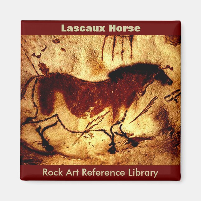 Lascaux Horse Magnet (Framsidan)