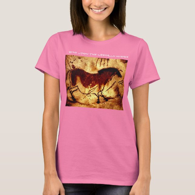 Lascaux Horse Tee Shirt (Framsida)