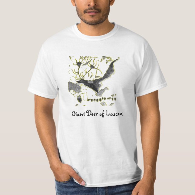 Lascaux jättehjort t-shirt (Framsida)