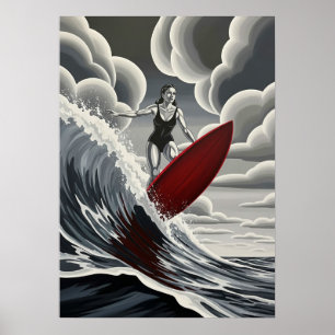L'ASCENSION AQUATIQUE (Akvasiscensionen) Poster