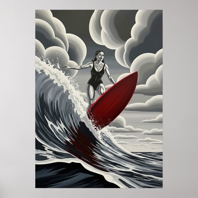 L'ASCENSION AQUATIQUE (Akvasiscensionen) Poster (Framsidan)