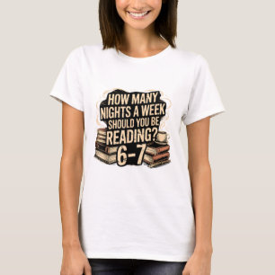 Läser 67 Meme engelsk lärare rolig 67 bibliotekari T Shirt